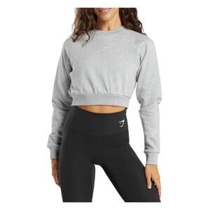 Gymshark Training Fleece Cropped Sweatshirt